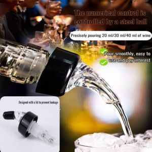 Red Wine Bottle Cap Stopper Corkscrew Wine Cork Bottle Plug Vacuum Sealed Bar Champagne Liquor Flow