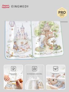 EINGMEDYFRESH | Waterproof Breathable Washable Baby Changing Pad