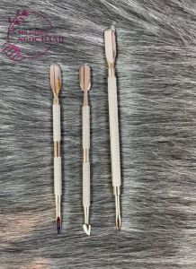 Cây đẩy da chết 2 đầu inox làm nail sủi da móng hai đầu - D011