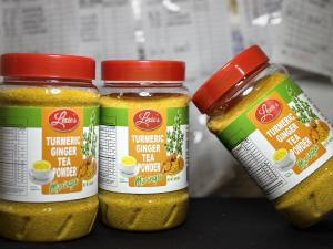 Lexies Turmeric Ginger Tea Powder Moringa 360g