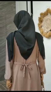 KV.GROSIR Gamis Rayon Twill Polos Kancing | Gamis Delina Kancing Susun | Dress Remaja Polos Duyung Kancing Standar Jumbo