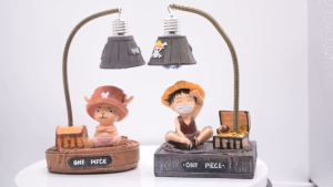 Desk Gift Lamp Jewelry Popular One Light Super Night Anime Ornament Piece Luffy Resin Hot Sales