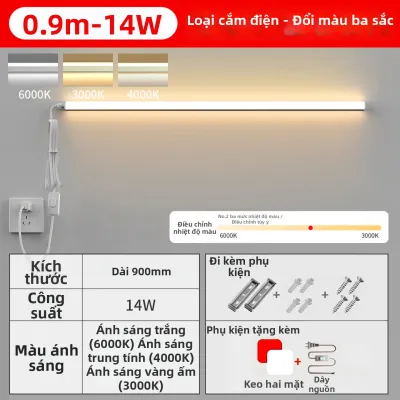 YUANMUXUAN | Đèn LED Ống Treo Tường Dễ Lắp Rất Sáng