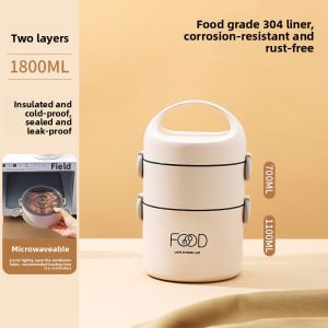 YOULUNMEI | Multilayered Thermal Bento Box For Office Workers Microwavable