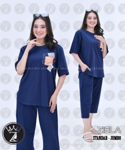 setcel combed 20s jumbo//set cel combed premium//setcel wanita//setcel pendek Ziela colection