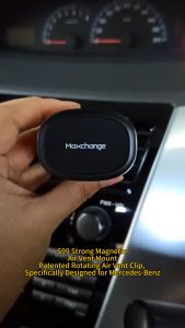 BOOTBOOT Phone Holder Car Air Vent Strong Magnetic Mount For Mercedes Securely Holds Phone with 8 Strong Magnetic Irons S99