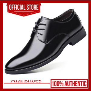 Black Leather Shoes For Men: British Style Business Formal Shoes Office Shoes School Shoes Wedding Shoes Black Shoes Men