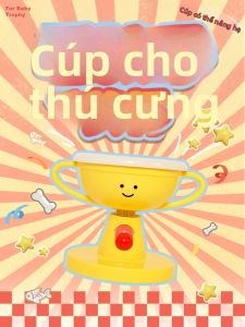 XIANGZONGBING | Bát Mèo Chống Tràn có Chiều Cao Điều Chỉnh được để Bảo Vệ Cổ