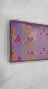 [PRE ORDER - 10 DAYS] Elegant Banarasi Style Silk Saree Soft Lichi Silk Cloth Jacquard Work _5069