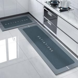 ชุดสองชิ้น พรมปูพื้น พรมเช็ดเท้า พรมห้องน้ำ พรมปูพื้นห้อง ผ้าเช็ดเท้า พื้นผ้าซับน้ำเช็ดเท้าได้ดีกันลื่น ขนาด เหมากับทุกครัวเรือน