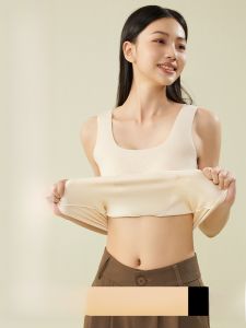 miiow | Slim Fit Womens Camisole Tank Top Underwear Wide Strap Anti-Light Loss Control Autumn Winter Online Exclusive Polyester Spandex