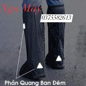 ( Bão sale) Ủng đi mưa cao cổ chất liệu Nhựa PVC - Hàng Cao Cấp