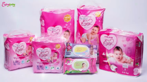 Tã dán sơ sinh Enjoy size S M L cho bé từ 4-25kg mềm mại thấm hút chuẩn chất lượng Châu Âu