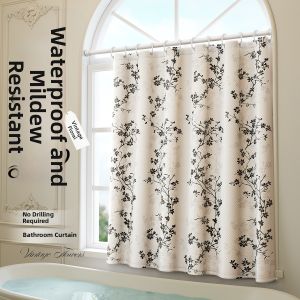 WEILAISHI | Waterproof and Mildew Resistant Short Curtains French Vintage Style