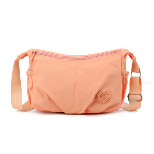 Oxford Cloth Crossbody Bag Lightweight Multi-Layer Nylon Canvas Womens Shoulder Bag Commuter Small Bag Casual Simple Style