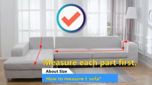 L-Shape sarung kusyen 1/2/3 Seater Universal Slipcover Stretch Seat Cover Solid Color Sofa Cover(Free Foam Sticks)