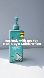 [Cloversoft Official] *REFILL PACK* Cloversoft 3 in 1 All Purpose Dishwashing Liquid [500ml]