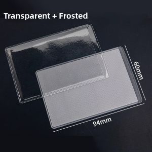 DIY | Thick Transparent Matte Anti-Magnetic Card Holder