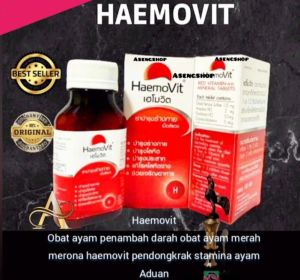 HAEMOVIT SUPPLEMENT AYAM UNTUK MENCEGAH & MENGOBATI AYAM ANEMIA