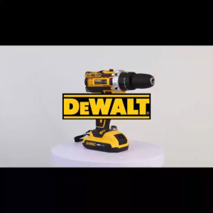 Dewalt Original 168V Cordless Drill Heavy Duty Impact Drill with Rechargeable 2 Battery Electric Hammer Drill Set Wood