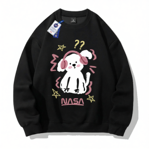Couple Street Fashion Round Neck Casual Sweatshirt
