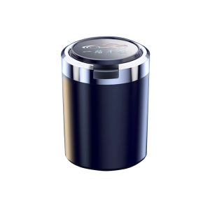 HIYID | Automatic Ashtray with Smoke Extinguishing and Anti-Flying Ash Function for Car Use