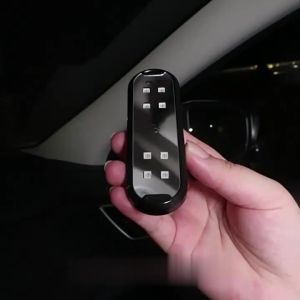 KEVANLY | 1/2pcs Car Door Lights LED RGB Flashing Decorative Welcome Light Magnetic Paste Auto Open Door Emergency Warning Signal Lamp