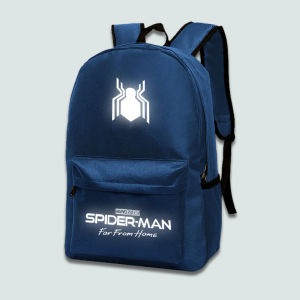 Túi Đeo Vai Đôi Marvel Spider-Man Giản Dị Thời Trang Phù Hợp Với Mọi Hoàn Cảnh Túi Đựng Máy Tính 15 Inch Túi Đựng Sách