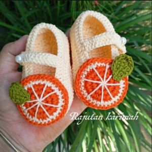 sepatu bayi perempuan pre walker rajut lembut ringan murah