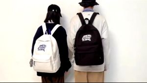 Tas Ransel Pria Break Everything Polos Tas Pria Ransel Wanita Tas Punggung Cowok Cewek Remaja Backpack Simple Casual Basic / Tas Sekolah Anak Laki laki Perempuan SD SMP SMA STM Kuliah