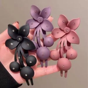 กิ๊ฟหนีบผมดอกไม้ด้านสำหรับผู้หญิงกิ๊บติดผมโก่งตัวเป็ดกิ๊บติดผมเด็กอุปกรณ์เสริมกิ๊บติดผมด้านหลังของตกแต่งชิ้นประดับศีรษะ