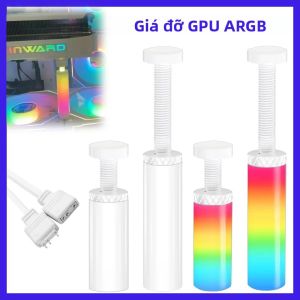 Giá Đỡ GPU ARGB Đa Năng 5V 3Pin Có Thể Điều Chỉnh Xoay Và Kéo Dài - Giá Đỡ Card Đồ Họa Ecsarmy Để Hỗ Trợ Card Màn Hình