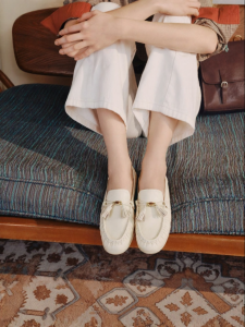 Belle | Suede Tassel Easy-On Loafers