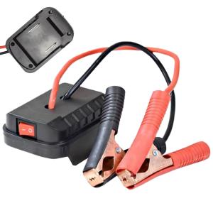 For Car Battery Jump Starter Lithium Emergency Power Bank with Thickened Copper Clips with USB Charging Ports