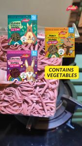 Little Baby Grains - Bursting Beetroot Ramen for Kids (From 1yo+) / 儿童红菜头拉面 1-12岁
