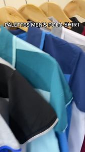 PALETTES Polo Shirt for Men - Trendy Combination with Collar - Good Quality Cotton Spandex - Regular Fit - Sizes S, M, L, XL