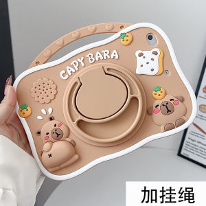 Apple 9th Gen iPad Silicone Protective Case 10.2 Cartoon Mini7 Tablet Cover 2024 Model pro Full Wrap Soft Eight Anti-Fall Air2 Suitable