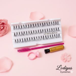 Bulu Mata Lengkap Siap Pakai Sendiri Bulumata Palsu Lengkap siap Pakai Dirumah