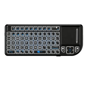 kebidumei | KEBIDUMEI Wireless Keyboard Mini Air Mouse Keyboards With TouchPad 7 Color Backlit Wireless Remote Keypad for Android TV Box PC