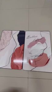 พื้นผิวร้านอาหารภาพวาดตกแต่งศิลปะนามธรรมห้องนั่งเล่นโซฟาพื้นหลังผนังภาพจิตรกรรมฝาผนังห้องนอนข้างเตียงแขวนภาพวาด