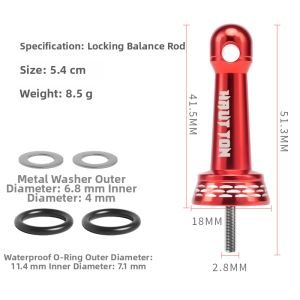 TEBEN | Anti-collision Fishing Reel Accessory Rod