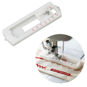 1PCS Button Hole Foot 4 Step Clip On Sewing Machine Presser Feet Sliding Button Hole Presser Feet for Most Snap-On Household Sewing Machines