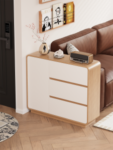 Vintage Style Storage Side Cabinet for Living Room