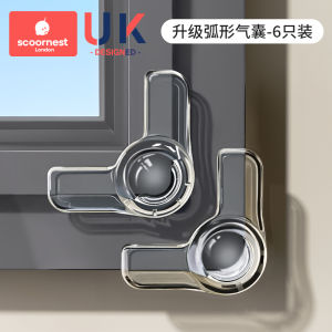 Kescoorl Anti-Collision Corner Airbag Protection Cover for Sharp Angles Aluminum Window Child Safety Bumper Decorative Corner