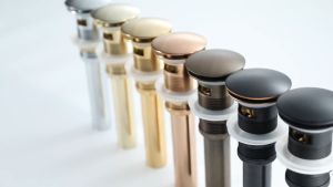 สะดืออ่าง สะดืออ่างล้างหน้า สะดืออ่างล้างจาน อุปกรณ์ในห้องน้ำ สแตนเลส304 แบบกดมีช่องน้ำล้น YSB