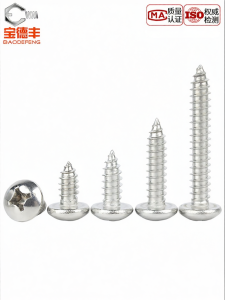 BAODEFENG | 316 304 Stainless Steel Round Head Self Tapping Screw