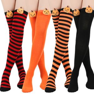Women's Striped Thigh High Stockings: A Gift Guide for Halloween & Christmas