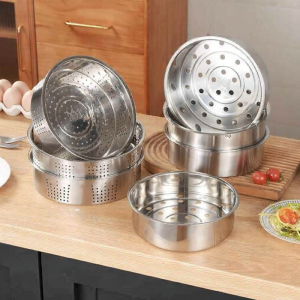 Food Grade 304 Stainless Steel Electric Rice Cooker Steamer With Racking