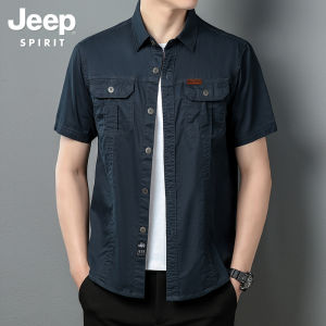 JEEP SPIRIT | Áo Sơ Mi Phong Cách Đồ Công Sở Mỹ Bằng Cotton