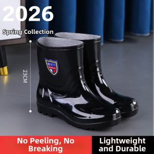 Waterproof Anti-Slip Mens Rain Boots